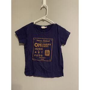 bonpoint‎ T-shirt Purple/blue Size 12A